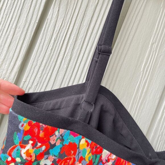 Black Halo Daria Floral Sheath Dress Size 10 Cocktail Bodycon - Picture 5 of 10